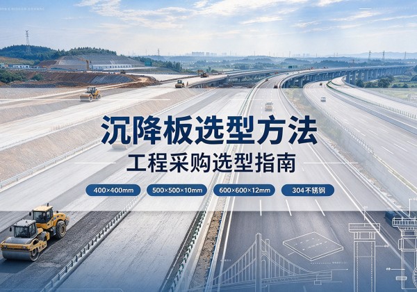 萨尔图沉降板选择方法